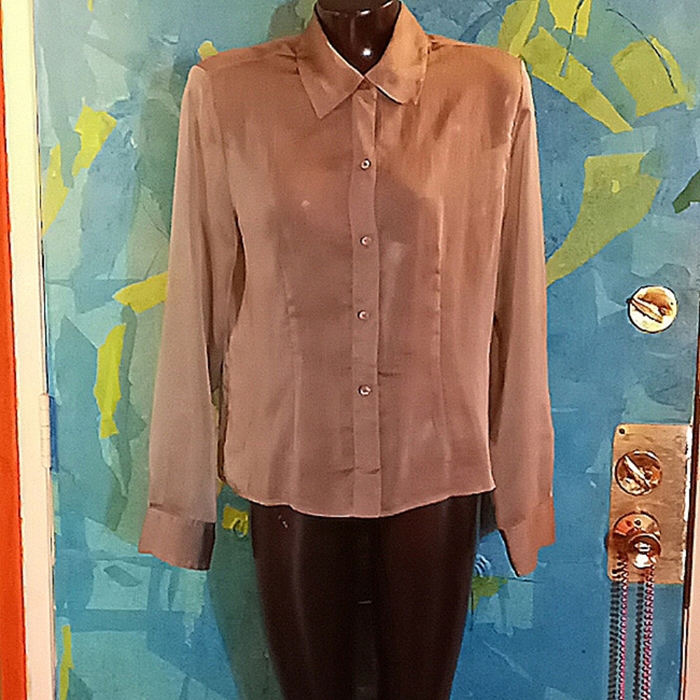 Express- Size 13/14 -Grey - Sheer